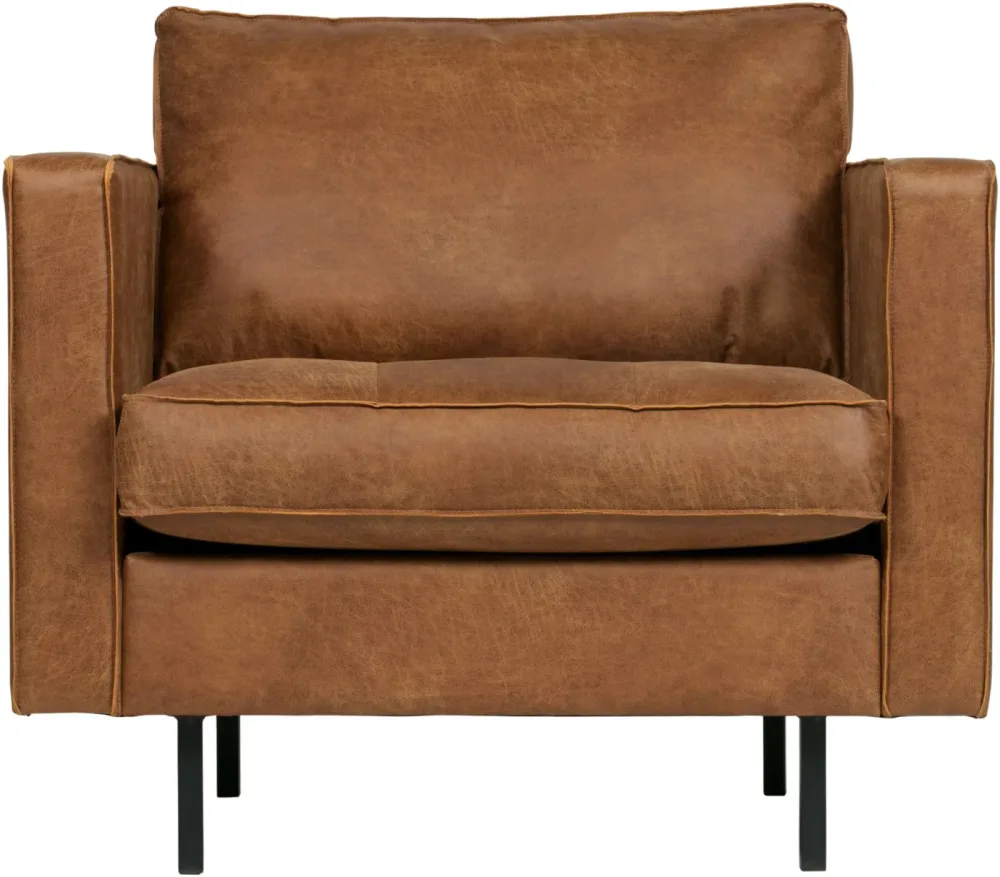 mutoni - Sessel Classic Rodeo Recycling-Leder cognac, One Size