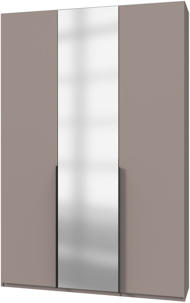 Wimex Kleiderschrank »Mugano,in 8 Breiten,3 Höhen,2 Tiefen, viele Farben, Made in Germany«, (in Basic oder Premium Ausstattung mit 2 weiteren Einlegeböden), mit langen oder kurzen Griffen aus Metall, mit oder ohne Spiegel