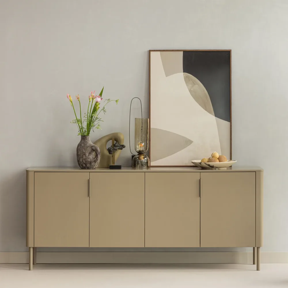 Design Sideboard „Gunaro“ aus nachhaltigem Massivholz De Eekhoorn