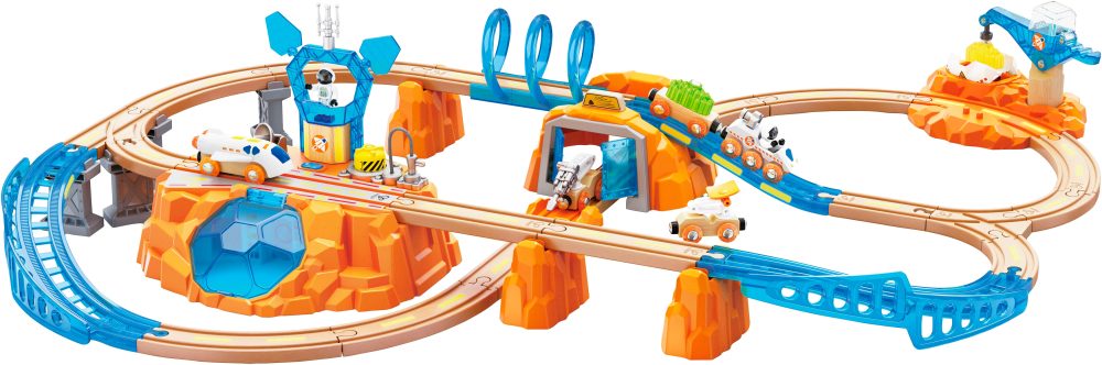 Hape Spielzeug-Eisenbahn »Mars Exploration Rail Set«