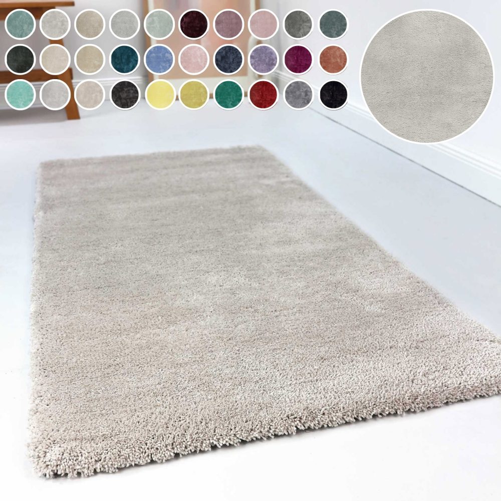Esprit Hochflor-Teppich »Relaxx«, rund, 25 mm Höhe