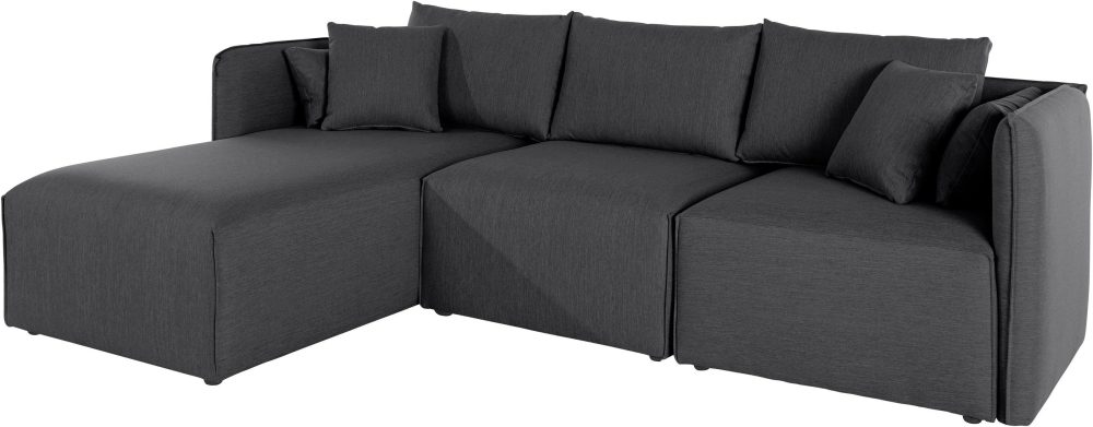 elbgestoeber Ecksofa »Elbdock«, (3 St.), zusammengesetzt aus Modulen, in vielen Bezugsqualitäten und Farben