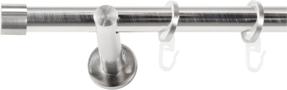 SN DECO GROUP Gardinenstange Ø 19 mm 1 läufig-läufig Fixmass;kürzbar