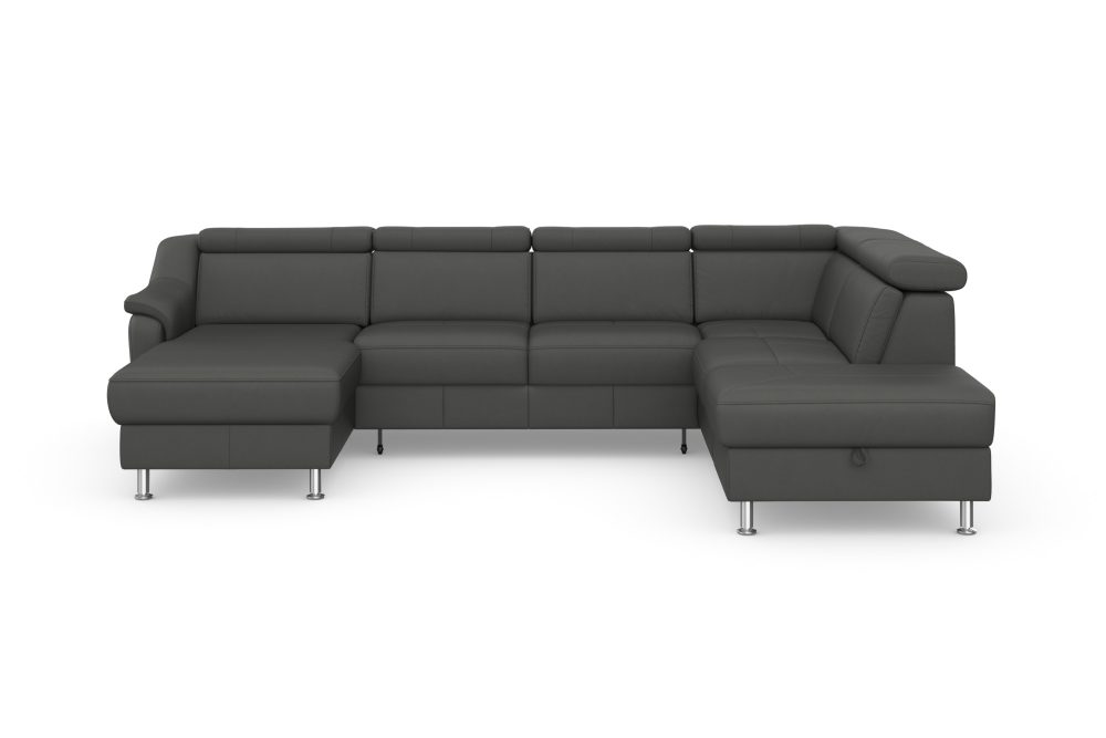 sit&more Wohnlandschaft »Freetown«, inklusive Kopfteilverstellung und komfortablem Federkern, wahlweise mit Bettfunktion und Stauraum