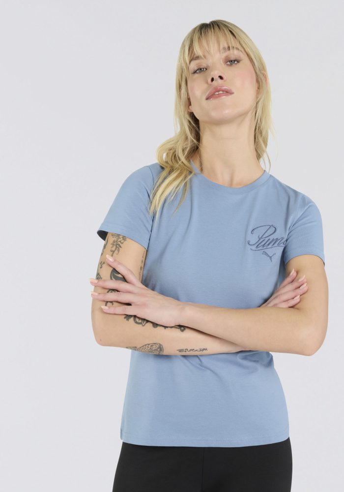 PUMA T-Shirt »ESS SCRIPT TEE«