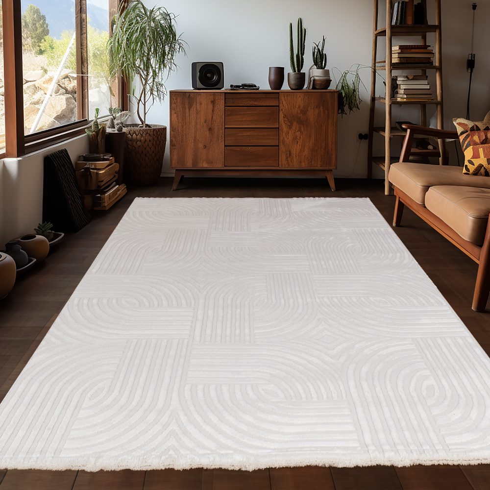 Ayyildiz Teppiche Teppich »SAHARA 1112«, rechteckig, Pflegeleicht / Strapazierfähig / Trend Colors