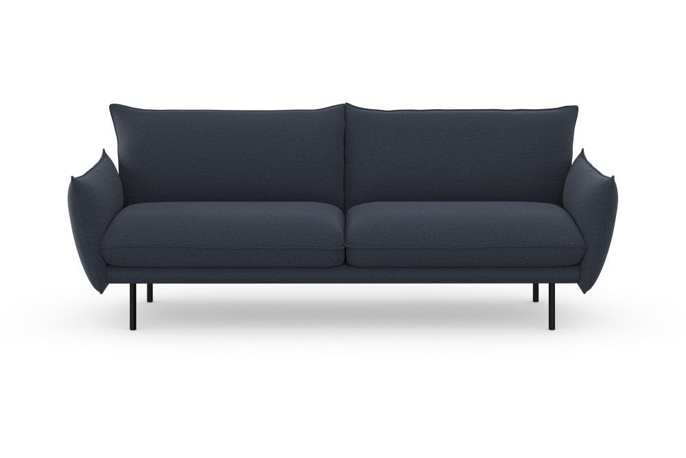 andas 3-Sitzer »Stine«, Besonderes Design durch Kissenoptik und Keder, Design by Morten Georgsen