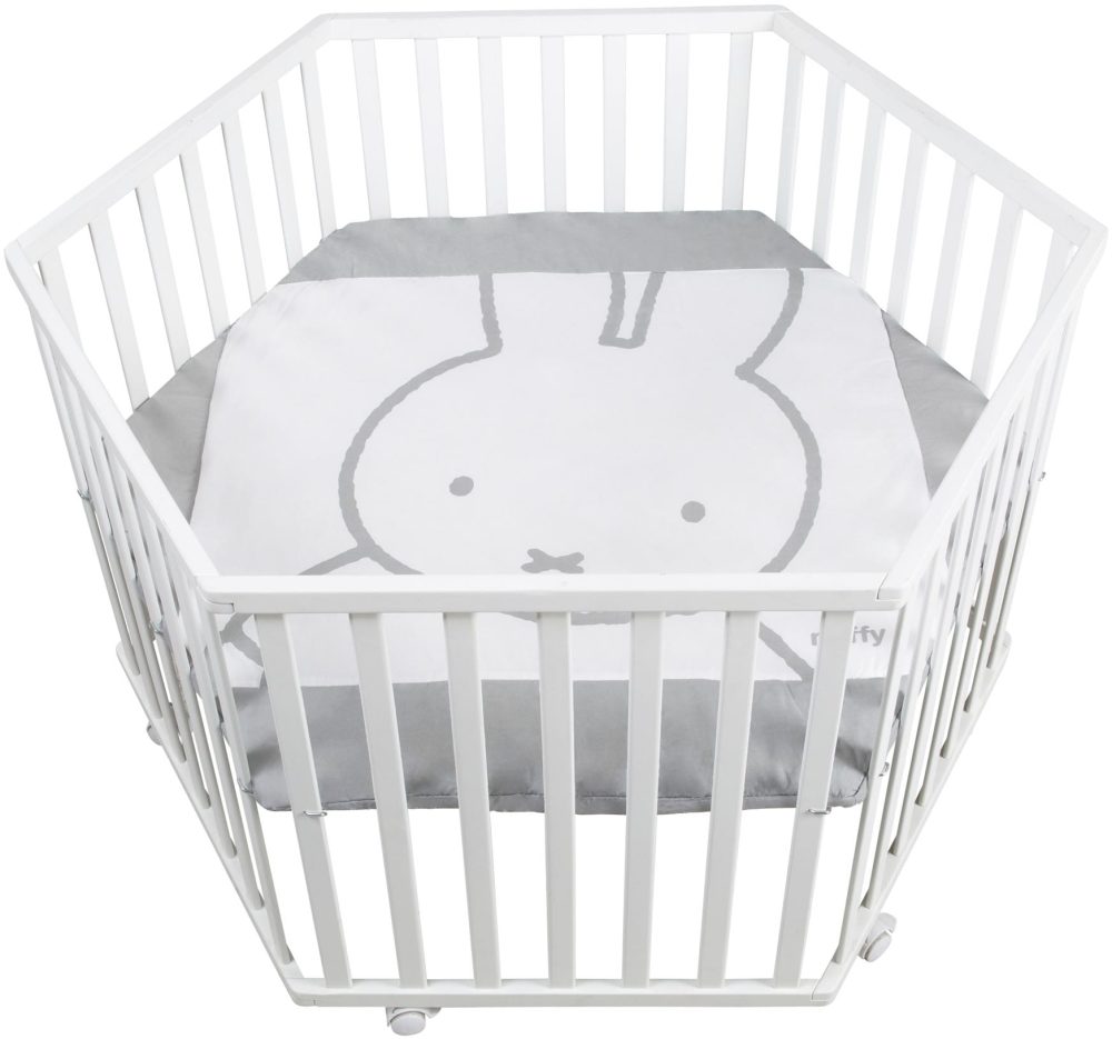 roba Laufgitter 6-eckig weiß miffy®