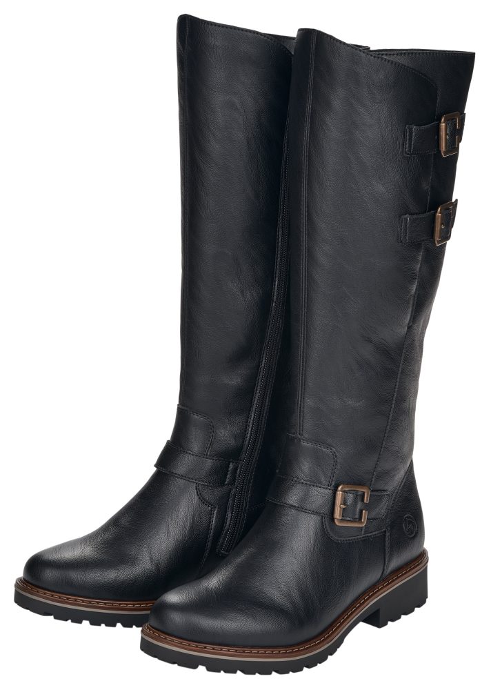Stiefel R6590 Damen Schwarz 36
