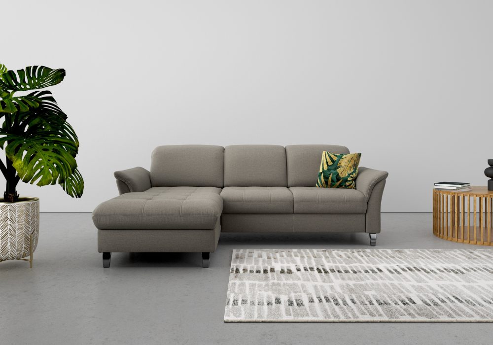 sit&more Ecksofa, wahlweise mit Kopfteilverstellung, Bettfunktion und Bettkasten