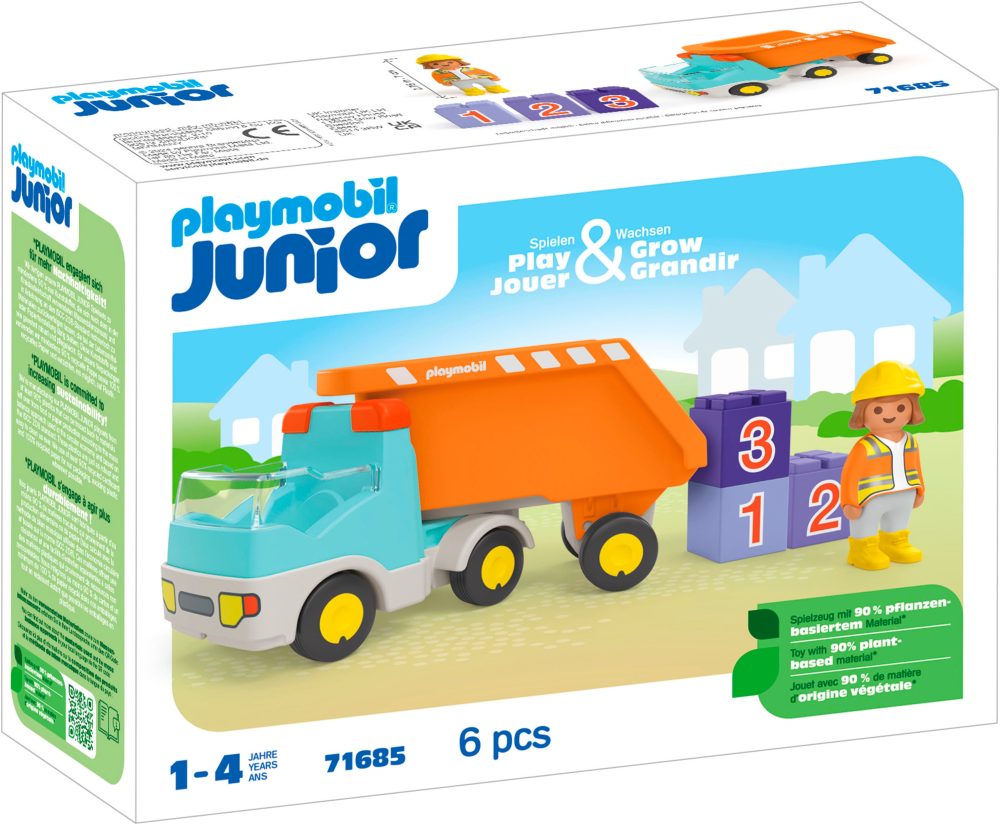 71685 Junior: Kipplaster, Konstruktionsspielzeug