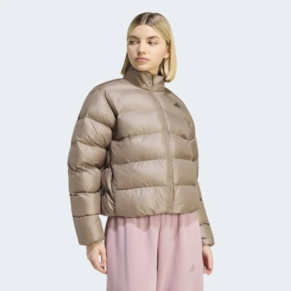 adidas - Jacke, für Damen, Khaki, Größe L
