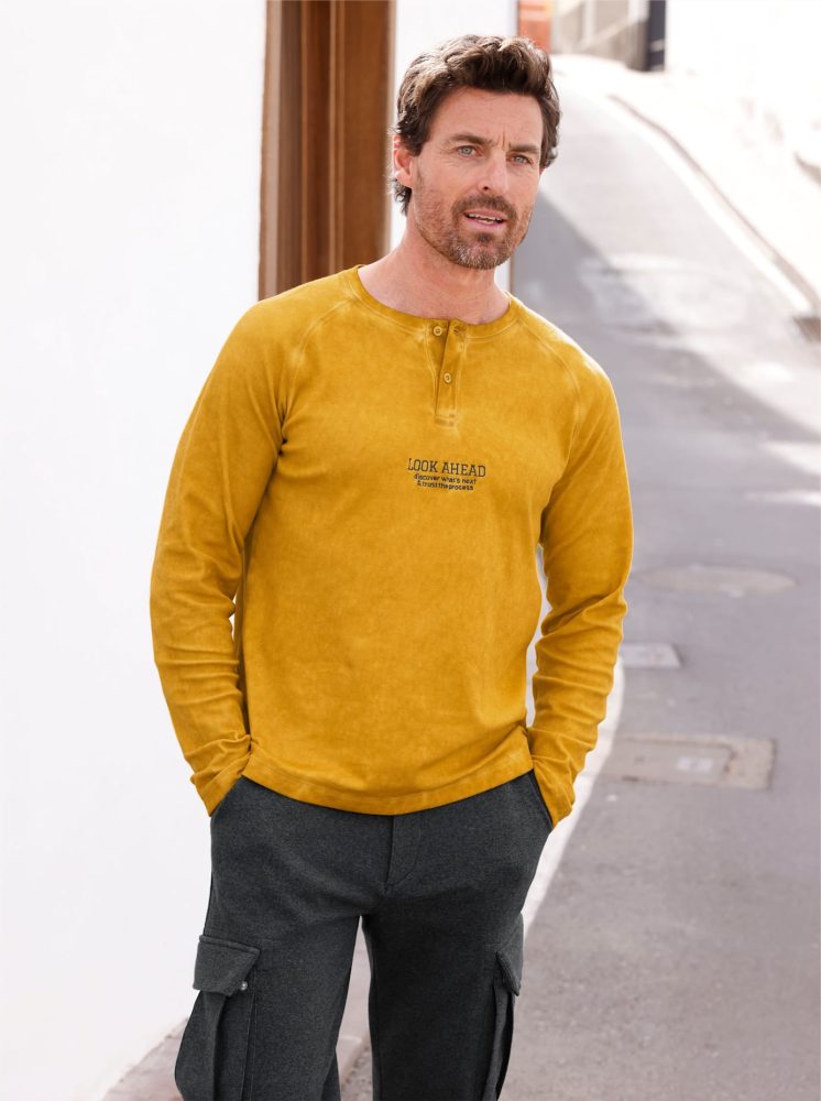 Marco Donati Langarmshirt 