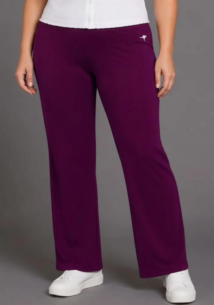 KangaROOS Jazzpants mit Logodruck, in elastischer Jersey-Qualität