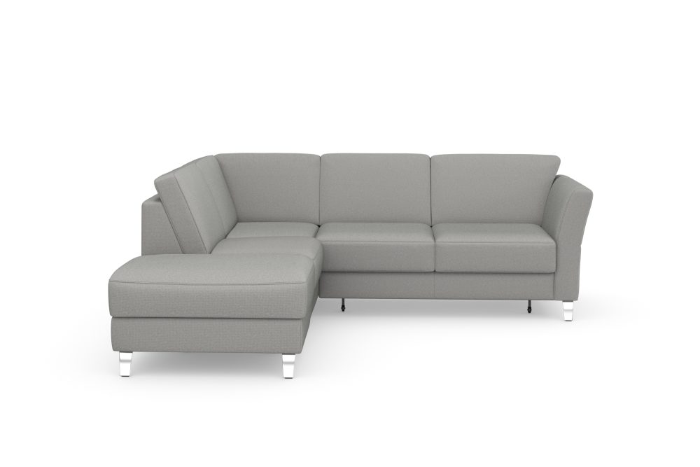 sit&more Ecksofa »Visby V«, Wahlweise mit Bettfunktion und Stauraum, frei im Raum stellbar, mit Federkern, auch erhältlich in dem besonders leicht mit Wasser zu reinigendem 