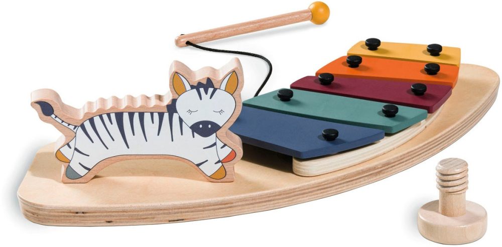 Hauck Play Musik Set Zebra natur