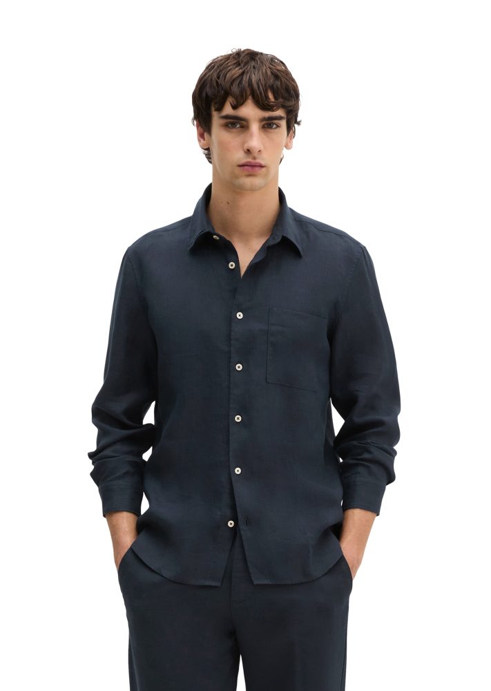 Marc OPolo Leinenhemd im klassisch cleanen Look