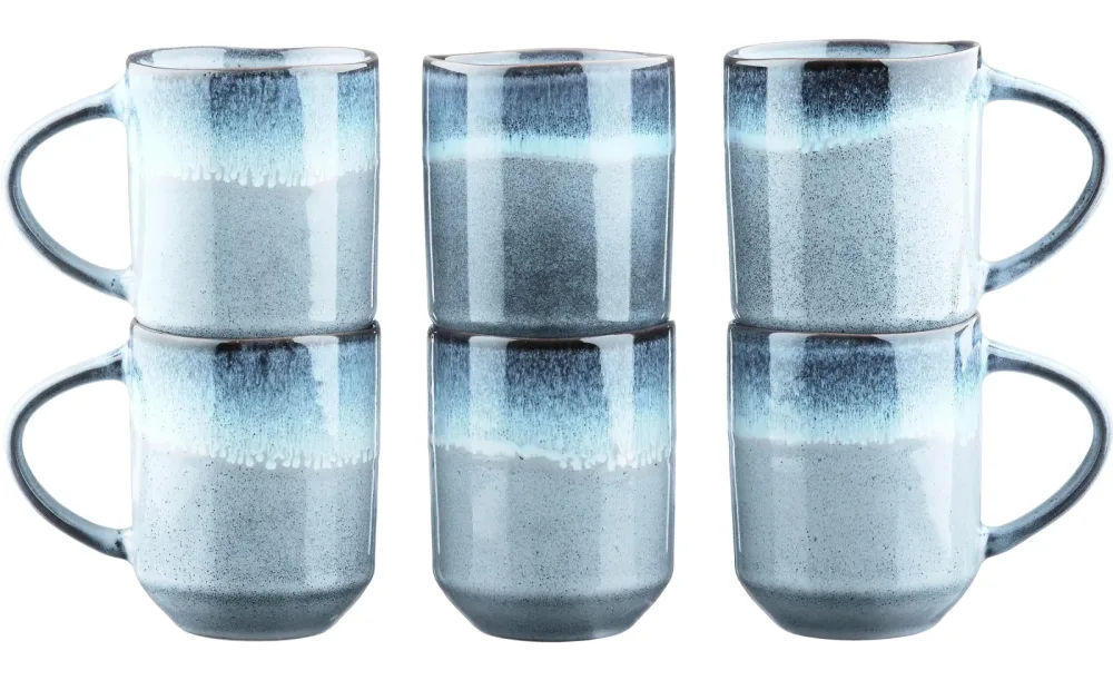 Björn Genesis 40cl Tassen Set 6 tlg. Blau