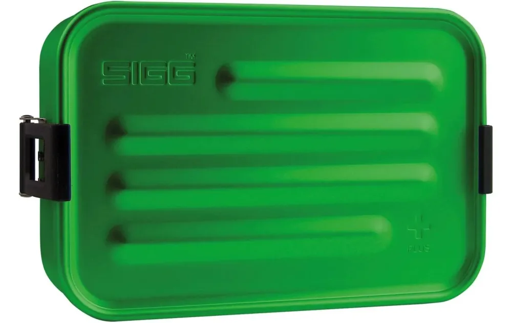 Lunchbox Metal Food Box Green S (0.8 L)