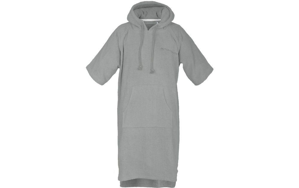 Tom Tailor Bademantel Surf S/M Dunkelgrau