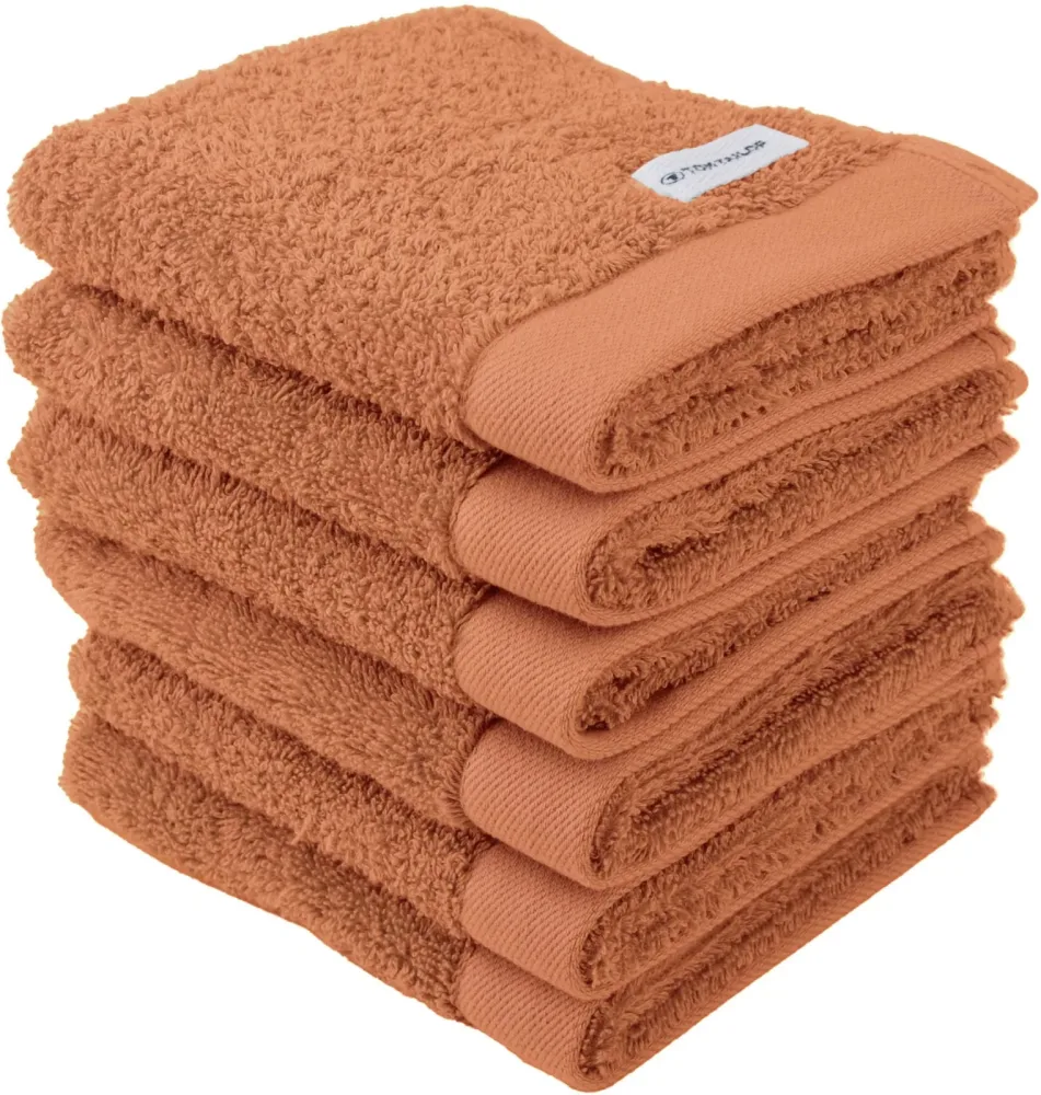Tom Tailor - Gästetuch  1er Pack-Color Bath Guest Towel, 30 x 50 cm, Korall