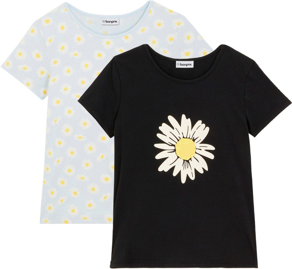 Mädchen T-Shirt (2er  Pack)