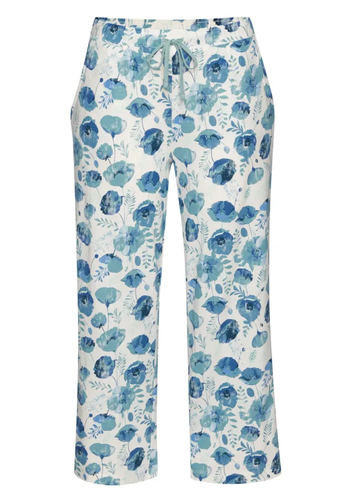 Vivance Dreams by Lascana Pyjamahose mit weitem Bein