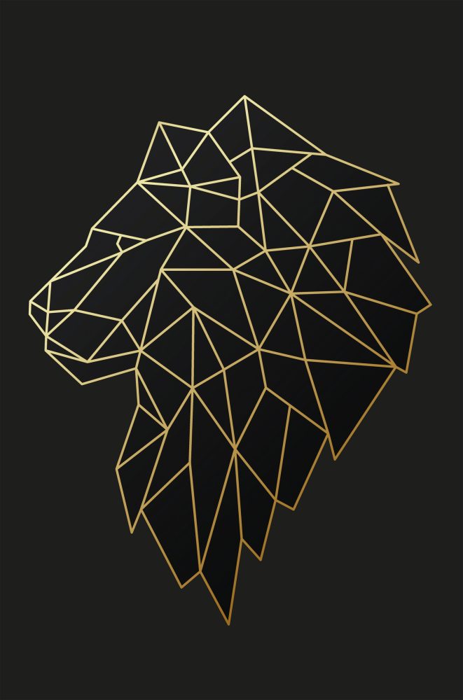 Bönninghoff Leinwandbild, Löwe, (1 St.)