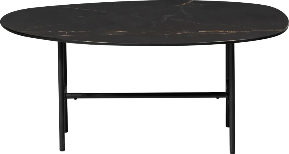 mutoni - Couchtisch Vajen 80x60, One Size, Schwarz