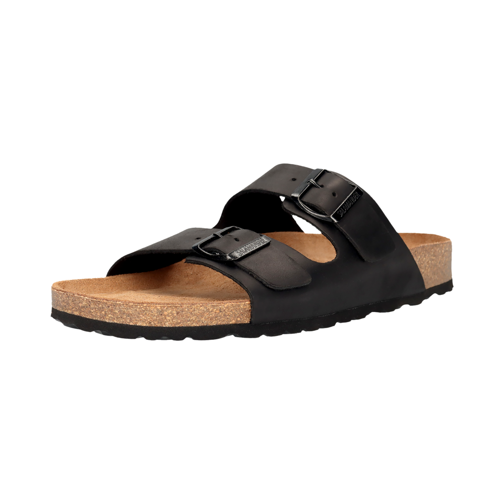 Salamander Pantolette Sommerschuh, Hausschuh mit Schnallenverschlüsse und Fussbett
