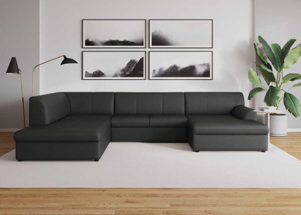 DOMO collection Wohnlandschaft »Topper«, wahlweise mit Bettfunktion