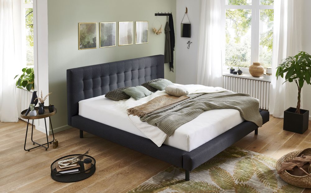 andas Polsterbett »Tobjörn«, Mit breitem Futon-Rahmen