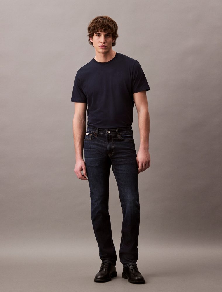 Calvin Klein Jeans Slim-fit-Jeans »SLIM REBEL SAPPHIRE JEAN«, in dezenter Waschung
