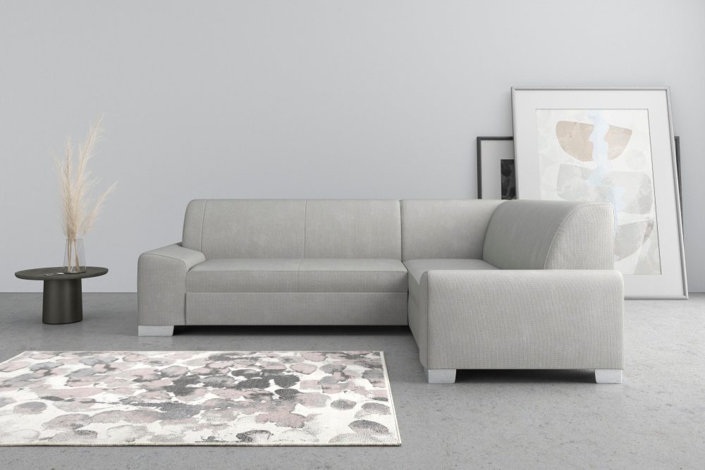 DOMO collection Ecksofa »Anzio«, Wahlweise mit Bettfunktion und Federkern