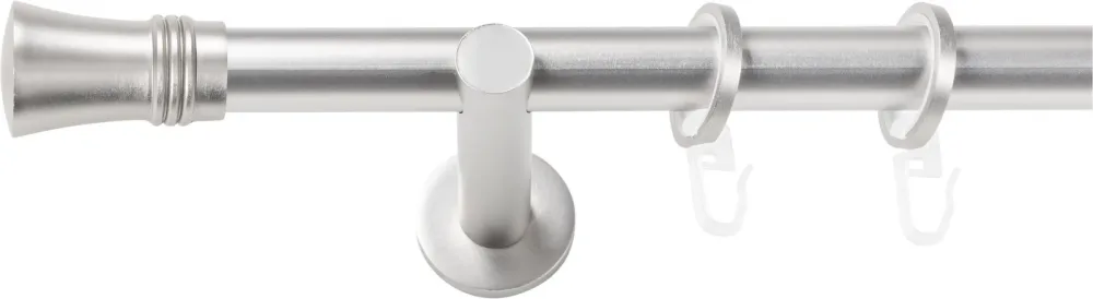 SN DECO GROUP Gardinenstange Ø 19 mm 1 läufig-läufig Fixmass;kürzbar