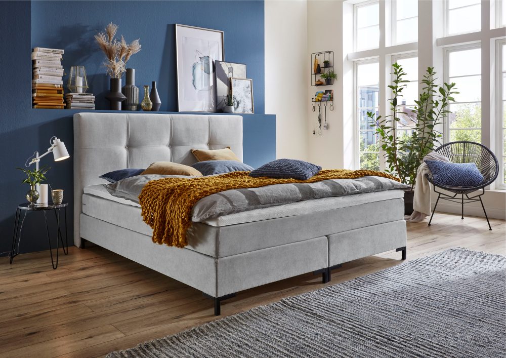 ATLANTIC home collection Boxspringbett »Romy«