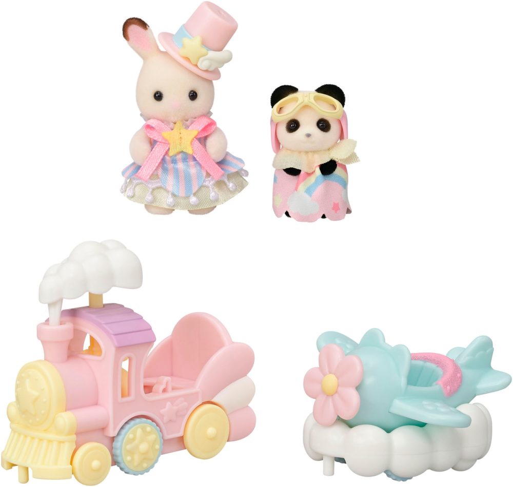 Sylvanian Families Spielwelt »Freizeitpark Spielset ?Zugfahrt? (5819)«