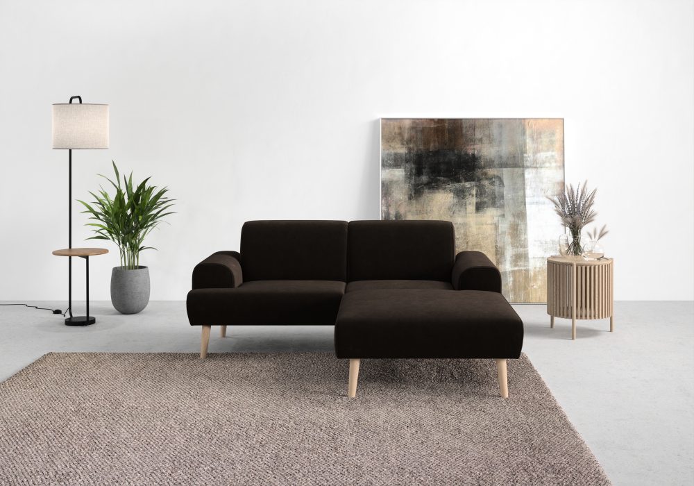 andas Ecksofa »Swift«, Federkern-Polsterung, B/T/H: 217/83/176 cm