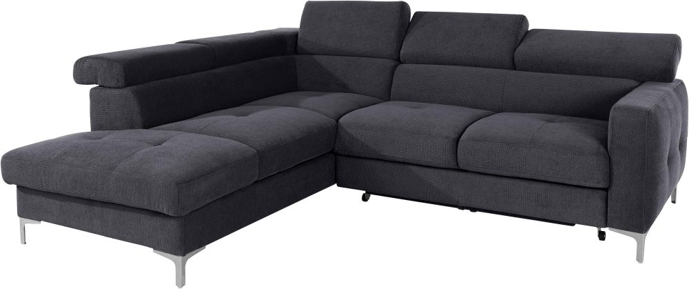 COTTA Ecksofa, inklusive Kopfteilverstellung, wahlweise mit Bettfunktion