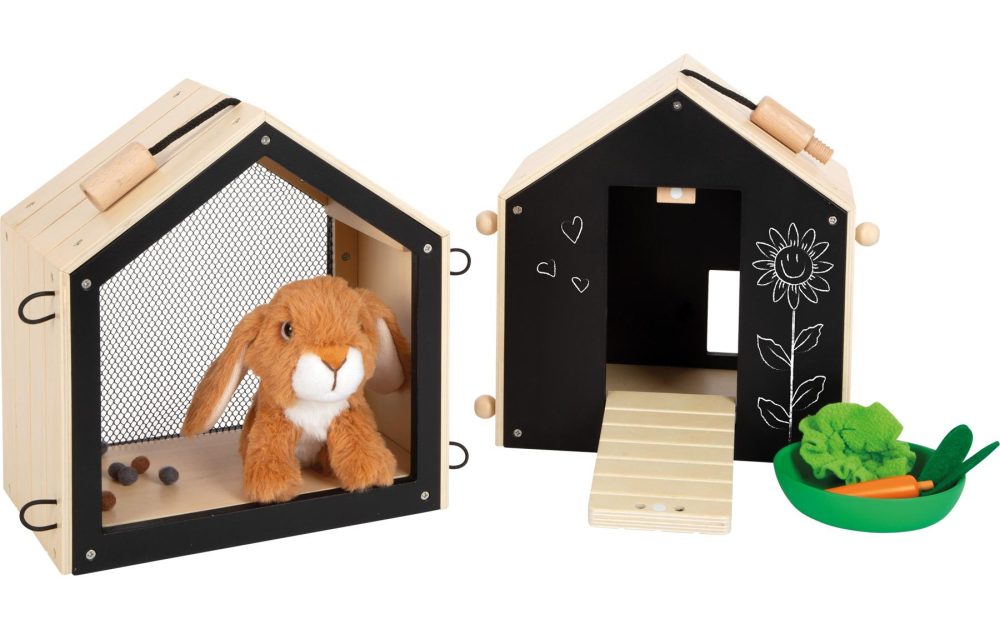 small foot® Hasenstall mit Auslauf
