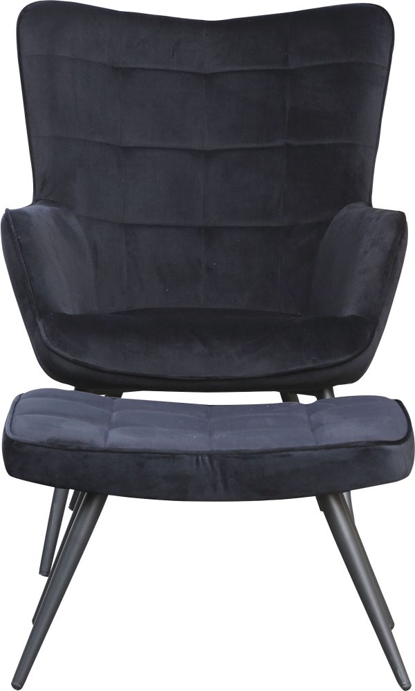 byLIVING Sessel »Uta«, (1 St.), in Cord, Samt oder Webstoff
