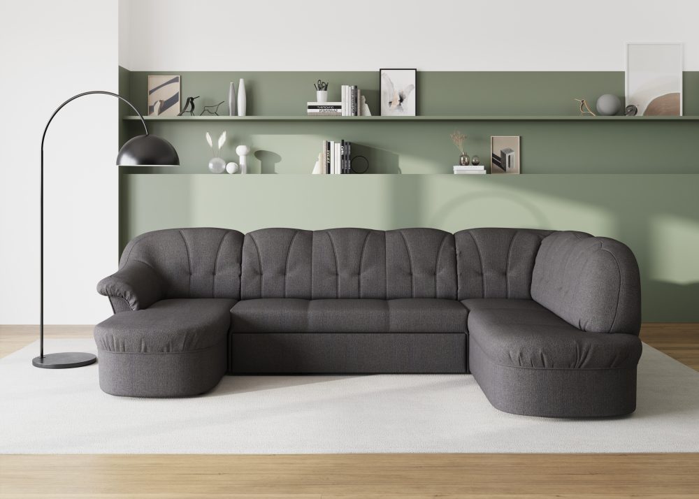 DOMO collection Wohnlandschaft »Pegnitz«, wahlweise mit Bettfunktion