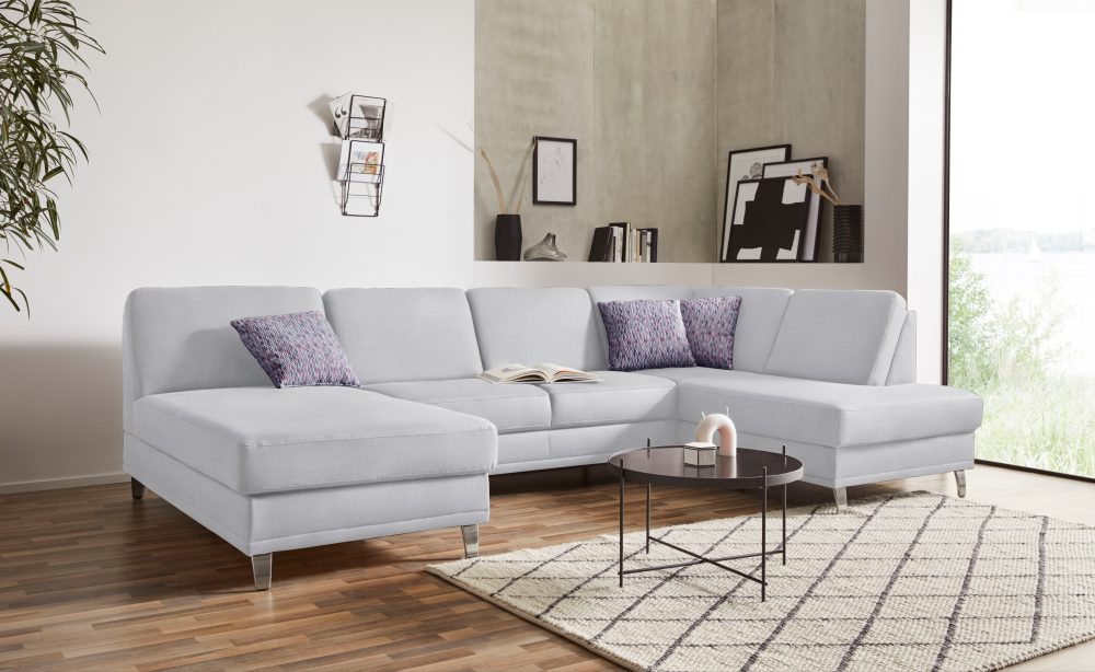 sit&more Wohnlandschaft »Clio V«, wahlweise mit Bettfunktion und Bettkasten, inklusive Federkern