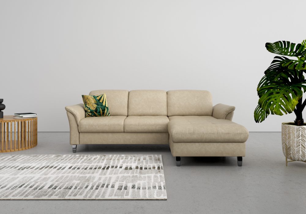 sit&more Ecksofa, wahlweise mit Kopfteilverstellung, Bettfunktion und Bettkasten