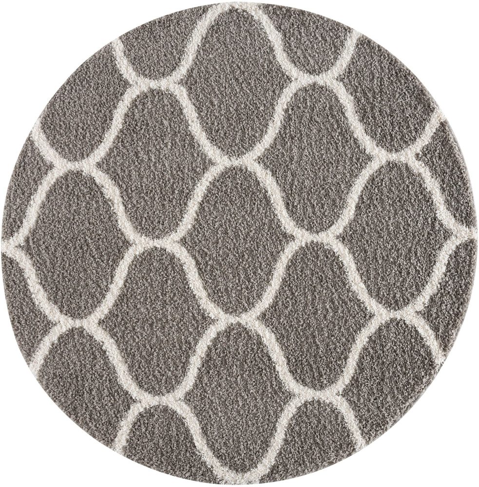 Sanat Hochflor-Teppich »Madrid«, rund, 30 mm Höhe, Wohnzimmer, Langflor, Shaggy Teppich
