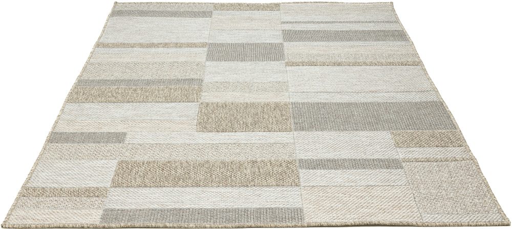 Gino Falcone Teppich »Mariella GF-135«, rechteckig, modernes Patchwork Design, meliert, In- und Outdoor geignet