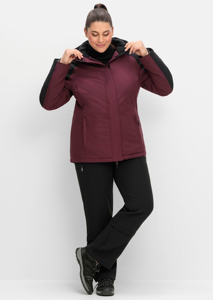 Sheego Outdoorjacke, mit Kapuze