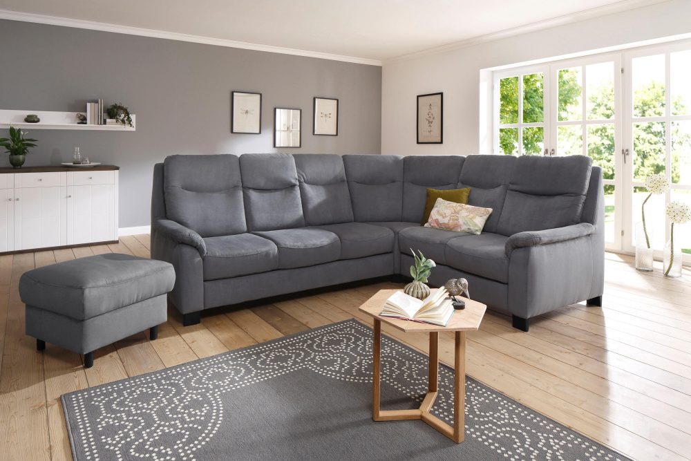 Home affaire Ecksofa »Bocca«, mit Federkern, incl. Kopfteilverstellung, wahlweise Bettfunktion