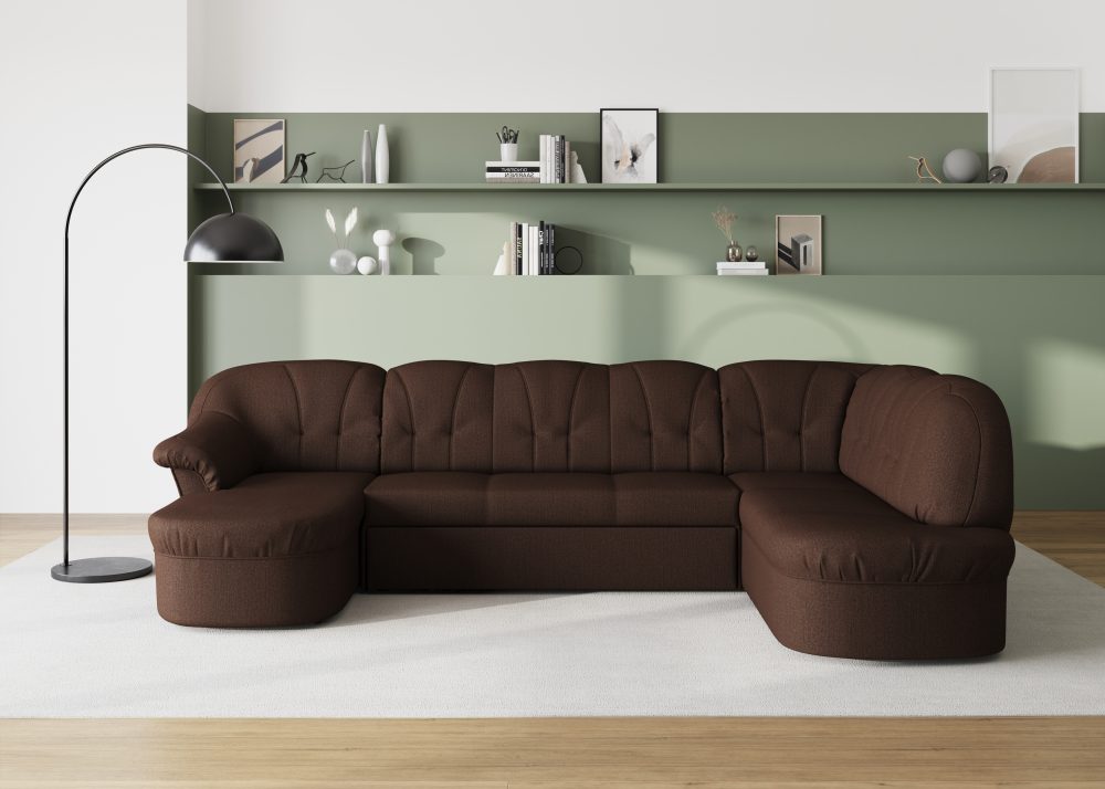DOMO collection Wohnlandschaft »Pegnitz«, wahlweise mit Bettfunktion
