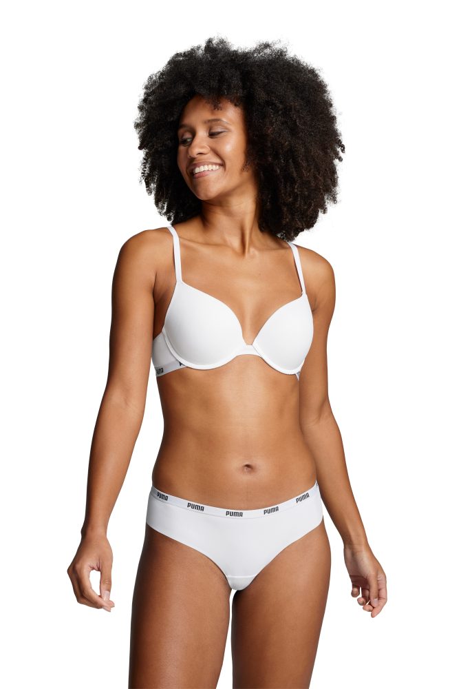 PUMA Bh Mit Push Up Effekt Damen Weiss C/70